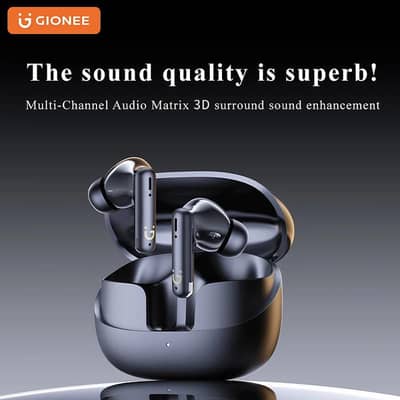 Gionee Original Wireless Earbuds – Bluetooth 5.3 | Crystal Clear Sound