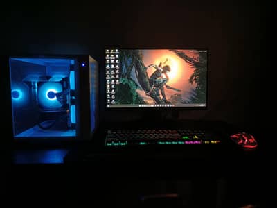 Ryzen 5 Gaming PC + RTX 2060 + 24” Monitor Full Setup