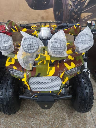 Brand New 124cc alloye wheels Atv Quad 4 wheels delivery all Pakistan