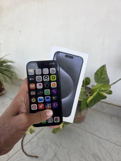 iPhone 15 Pro – PTA Approved (Physical + eSIM)