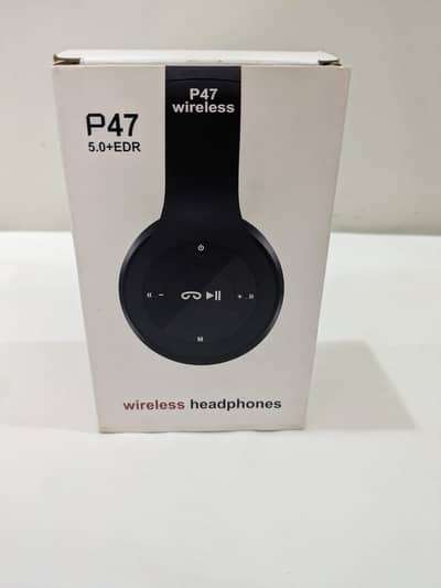  P47 5.0+EDR Wireless Bluetooth Headphones – High Bass | Stylish | C
