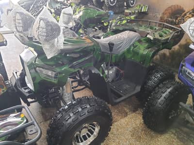 Reverse Gear Atv 124cc quad 4 wheels delivery all Pakistan