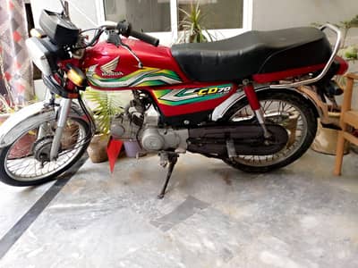 Honda CD 70 2023 model 10/10 condition all ok