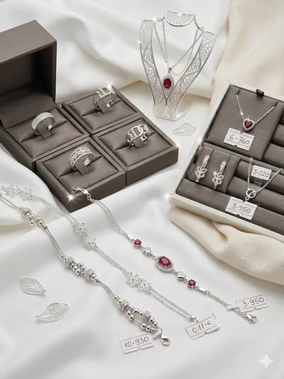 silver jewellery per gram