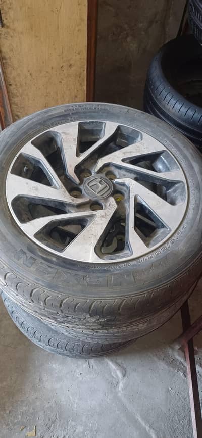 Honda civic X  Alloy rims tyres for sale