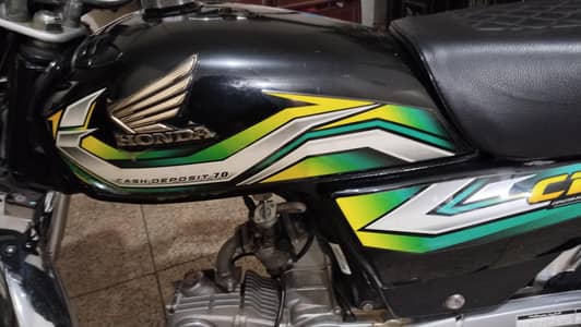 Honda cd 70 2023 modal good condition