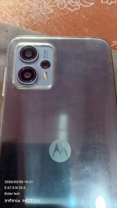 Motorola g23 8gb 128gb new mobile boxes charger sab Kuch he