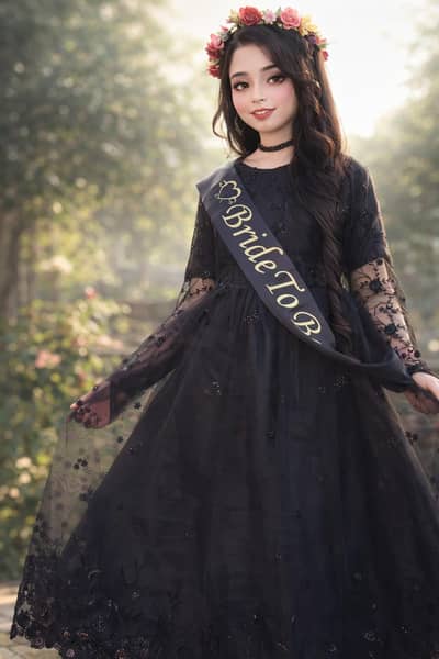 3 PC stiched organza embroidered maxii