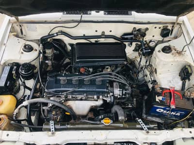 Nissan sunny Islamabad number. Original colour.