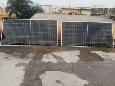 Two solar plates and L2 frame