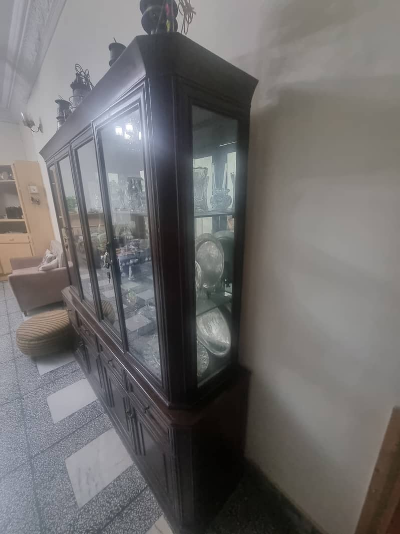 Solid wood show case 0