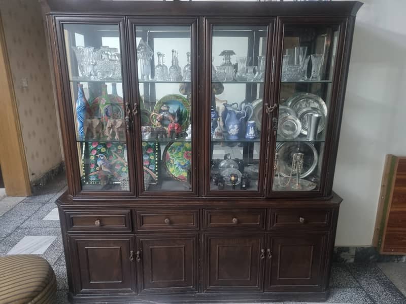 Solid wood show case 2