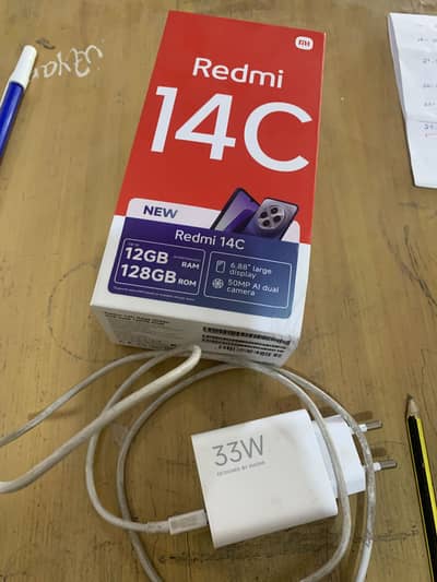 Redmi 14 C in 10/10 condition with full box