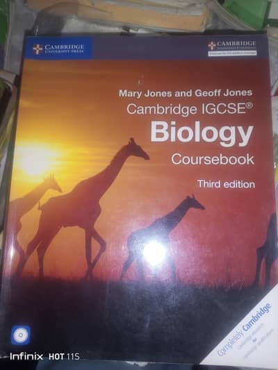 Cambridge bio and chem books