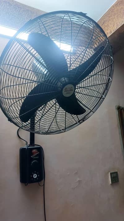 gfc wall  fan 24inch new no repair granty