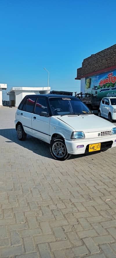 mehran 2012 model total original  minor touchup