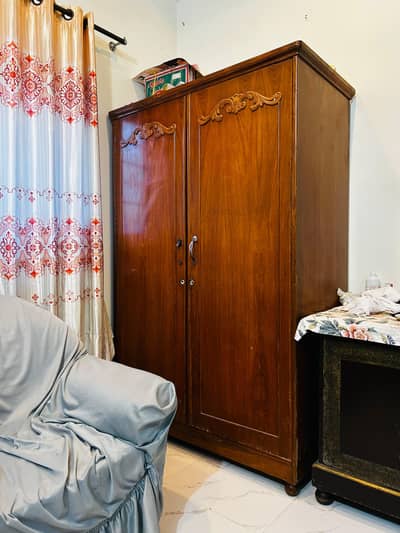 pure wooden wardrobe(used)