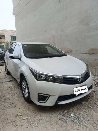 corolla xli 2015 original 1st owner
