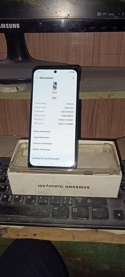 samsung a51 6/128. gb