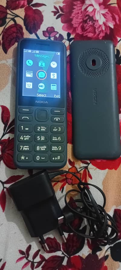 Nokia 125 new modle,sath charger,  03196263273
