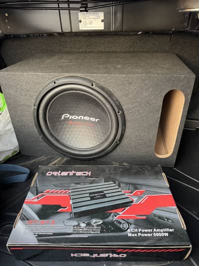 Pioneer subwoofer Original with amplifier