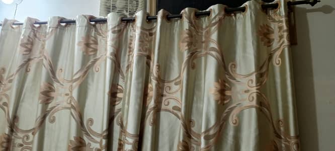 old large and lengthy curtain