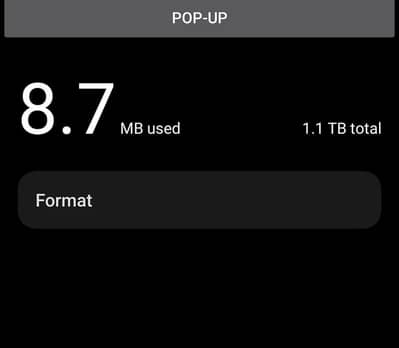 I sale SD card 1.1 TB good working condition