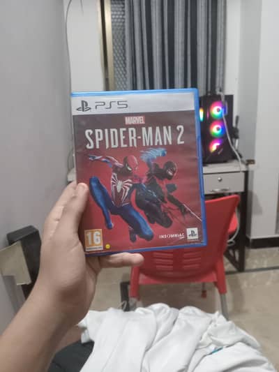 ps5 disk spider man 2
