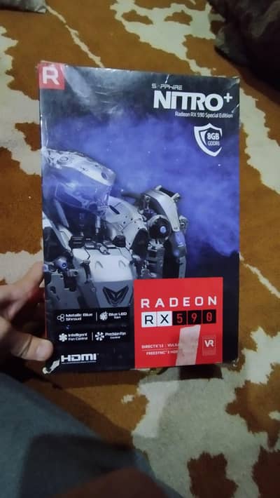 Rx 590 With Box