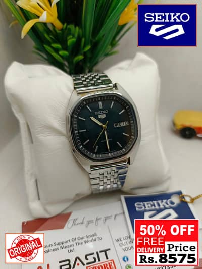 Seiko 5 Citizen Orient Automatic Pre-Owned watch Japan 03161737353