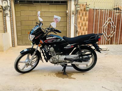 Suzuki GD 110S MODEL 2019 Convert 2022 Karachi number