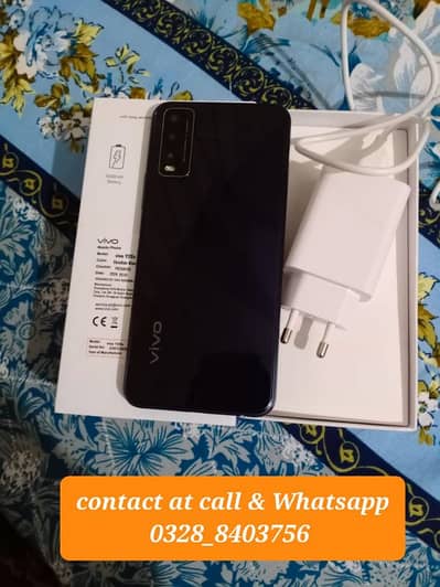 Vivo Y20s 256Gb And 8Gb. 5000mah Battery with box charger