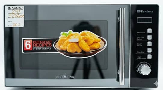 Dawlance Microwave Oven DW 295 / Large Capacity Auto Cook Menu/ 20 Lit