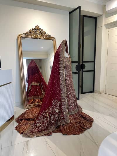 Barat and reception bridal dress