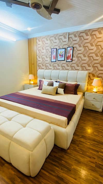 Daily basis 1bed ROM full furnished apartments safe and scour 100%coupe allow