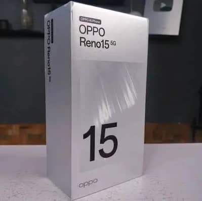 OPPO RENO 15 5G   12/256  Just box open 12 Month warranty