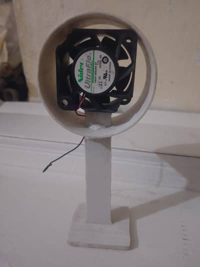 home made fan