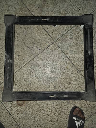 heavy duty metal adjustment stand/trolley for washing machine & fridge