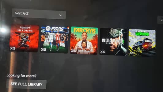 xbox series S 500 gb with games