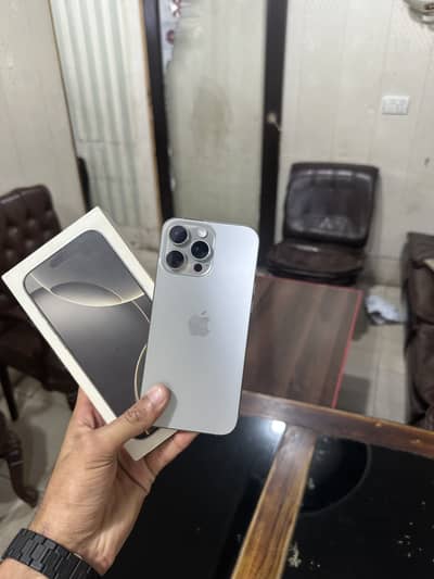 IPHONE 16 Pro max jv 512gb with box