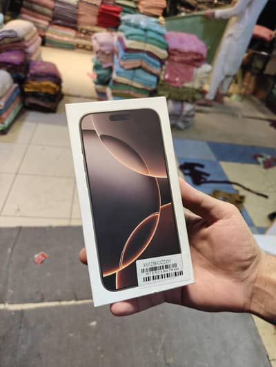 iphone 16 pro max non pta 256gb dessert color 10/10 condition