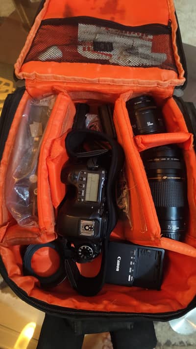 DSLR 6D with 2 lense all accessories