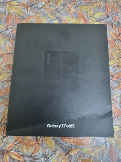 samsung fold 5 256gb black, sealed pack non pta factory unlocked