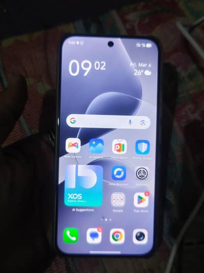 Infinix hot 60 pro for sale one day used 10 by 10 contain