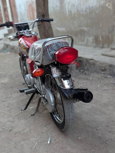 honda cg 125 2025 9th manth Karachi number