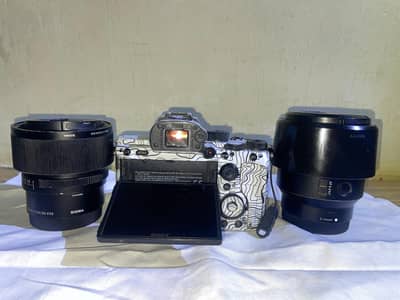 Sony a7iii With Box |Sigma 35mm f2.0 | Sony 85mm f1.8