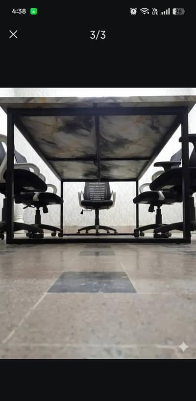 office chair and visitor chair