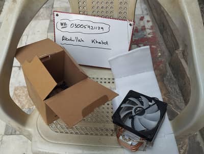 Frozer FR-400 PRO RGB CPU Cooler 4 Heat Pipes Intel & AMD Compatible