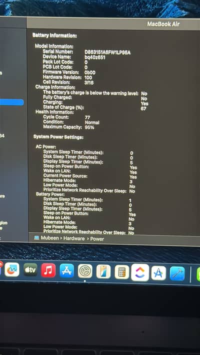 MacBook Air 15 inch M2