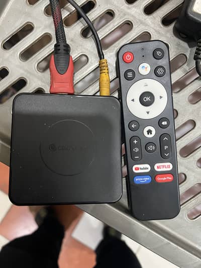 Android box for sale bilkul new ha voice control remote